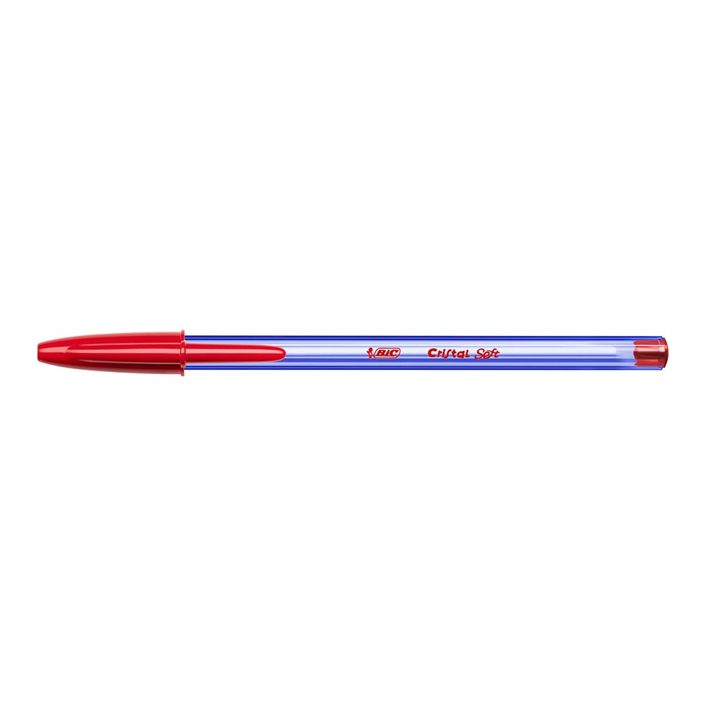BİC CRİSTAL SOFT TÜKENMEZ KAL 50Lİ KIRMIZI 91820