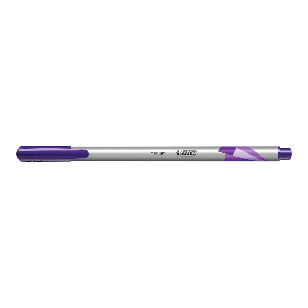 BİC INTENSITY MEDIUM LINER MOR 12Lİ KT 964782