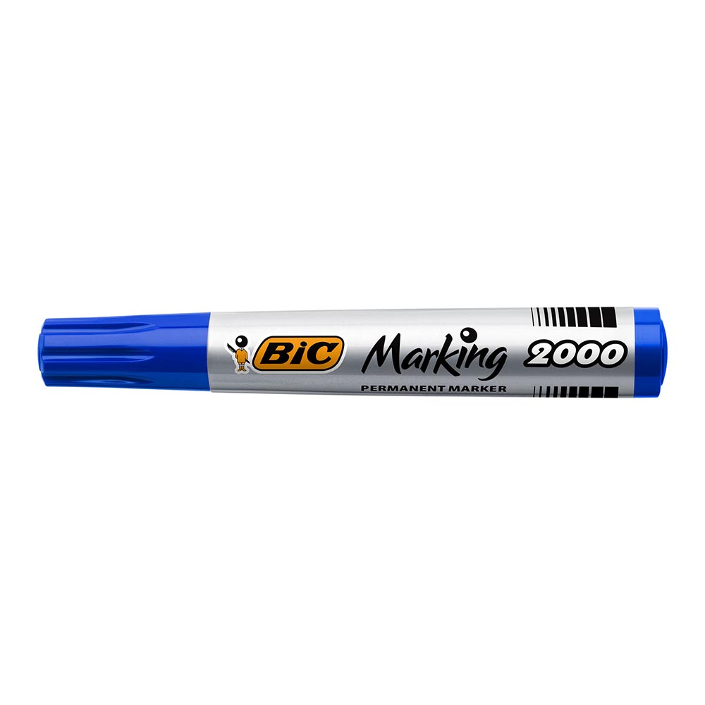 BİC PERMANENT MARKÖR 2000 YUVARLAK UÇ MAVİ 8209143