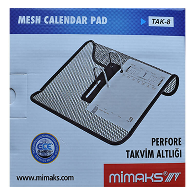 MİMAKS TAK 8 TAKVİM ALTLIĞI PERFORELİ