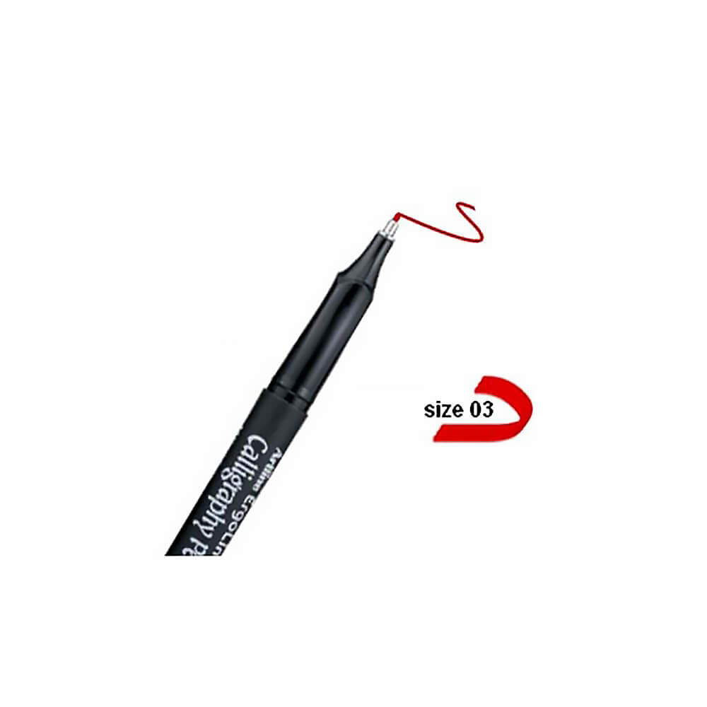 ARTLİNE 243 CALLİGRAFİ KALEM 3MM KIRMIZI